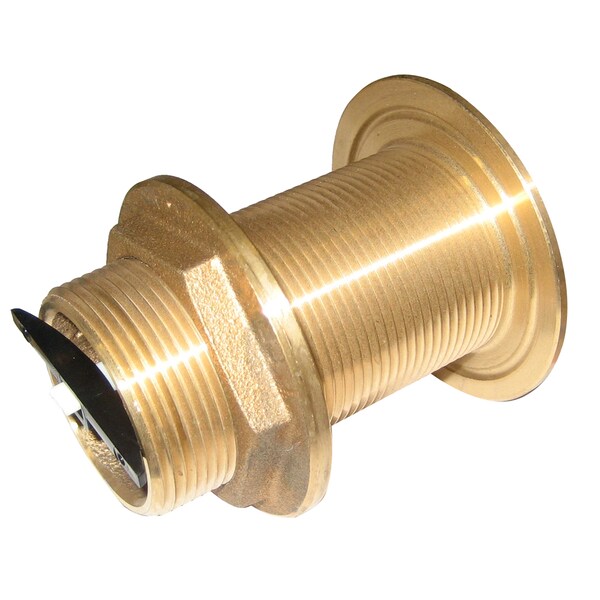 1-1/2" Thru-Hull Fitting W/ Pipe Thread Bronze